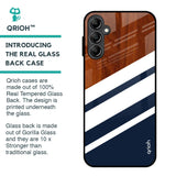 Bold Stripes Glass Case for Samsung Galaxy A14 5G