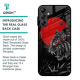 Red Moon Tiger Glass Case for Samsung Galaxy A14 5G