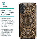Luxury Mandala Glass Case for Samsung Galaxy A14 5G