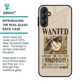 Luffy Wanted Glass Case for Samsung Galaxy A14 5G