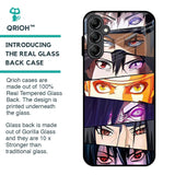 Anime Eyes Glass Case for Samsung Galaxy A14 5G