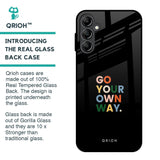 Go Your Own Way Glass Case for Samsung Galaxy A14 5G