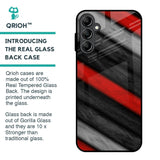 Soft Wooden Texture Glass Case for Samsung Galaxy A14 5G