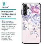 Elegant Floral Glass Case for Samsung Galaxy A14 5G