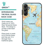 Fly Around The World Glass Case for Samsung Galaxy A14 5G