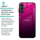 Purple Ombre Pattern Glass Case for Samsung Galaxy A14 5G