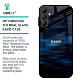 Blue Rough Abstract Glass Case for Samsung Galaxy A14 5G