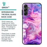 Cosmic Galaxy Glass Case for Samsung Galaxy A14 5G