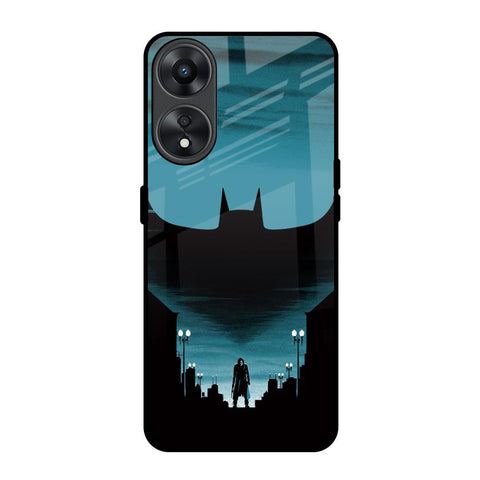 Cyan Bat Oppo A78 5G Glass Back Cover Online