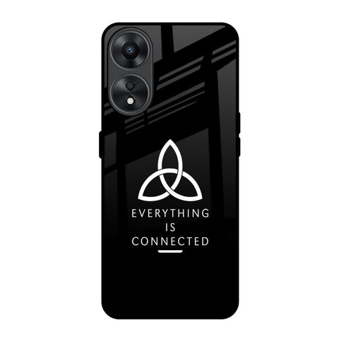 Everything Is Connected Oppo A78 5G Glass Back Cover Online