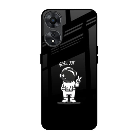 Peace Out Astro Oppo A78 5G Glass Back Cover Online