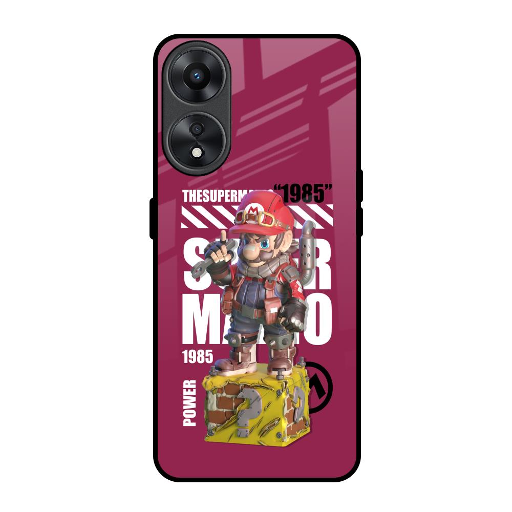 Gangster Hero Oppo A78 5G Glass Back Cover Online