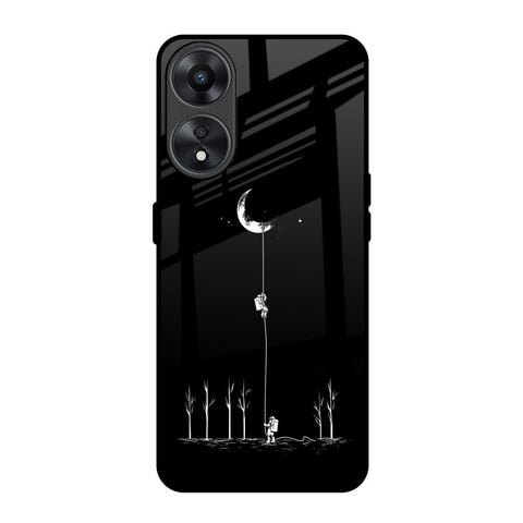 Catch the Moon Oppo A78 5G Glass Back Cover Online