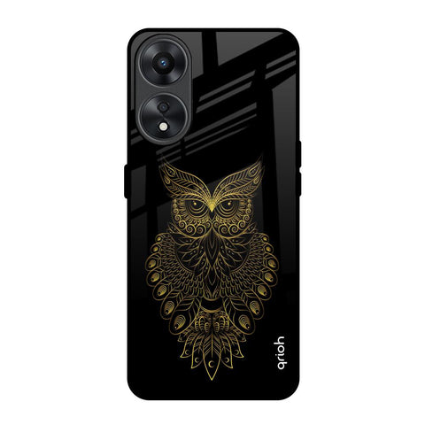 Golden Owl Oppo A78 5G Glass Back Cover Online