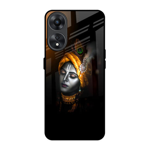 Ombre Krishna Oppo A78 5G Glass Back Cover Online