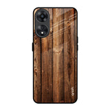 Timber Printed Oppo A78 5G Glass Back Cover Online