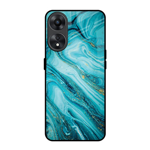 Ocean Marble Oppo A78 5G Glass Back Cover Online