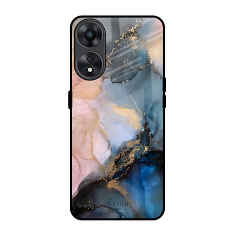Marble Ink Abstract Oppo A78 5G Glass Back Cover Online