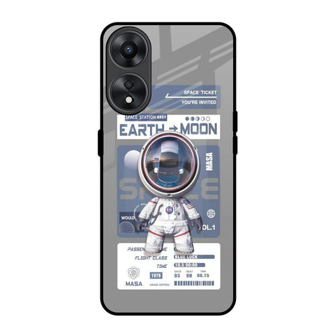 Space Flight Pass Oppo A78 5G Glass Back Cover Online