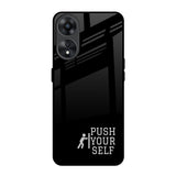 Push Your Self Oppo A78 5G Glass Back Cover Online