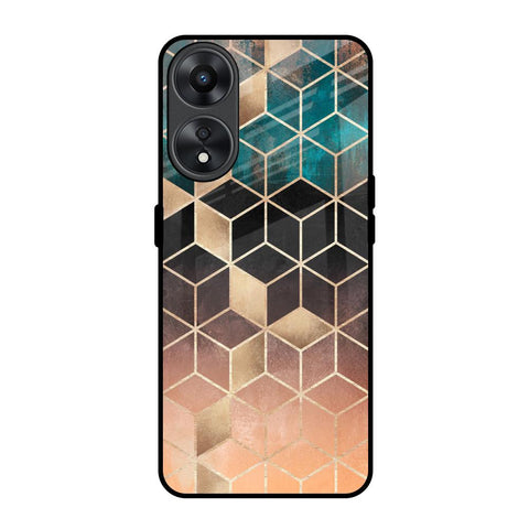 Bronze Texture Oppo A78 5G Glass Back Cover Online