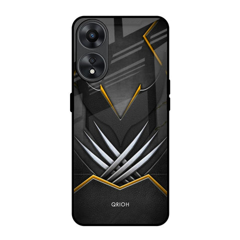 Black Warrior Oppo A78 5G Glass Back Cover Online