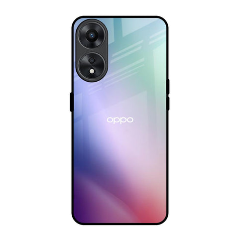 Abstract Holographic Oppo A78 5G Glass Back Cover Online