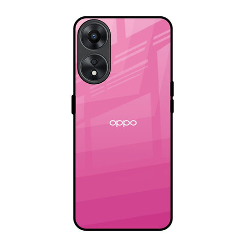 Pink Ribbon Caddy Oppo A78 5G Glass Back Cover Online