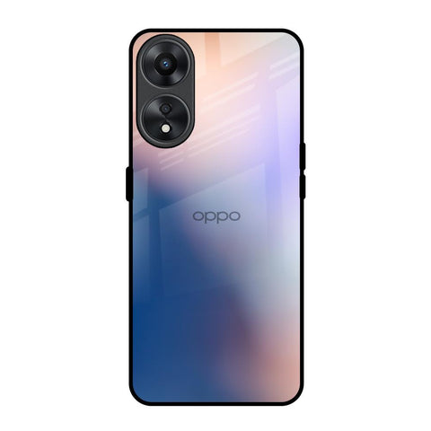 Blue Mauve Gradient Oppo A78 5G Glass Back Cover Online