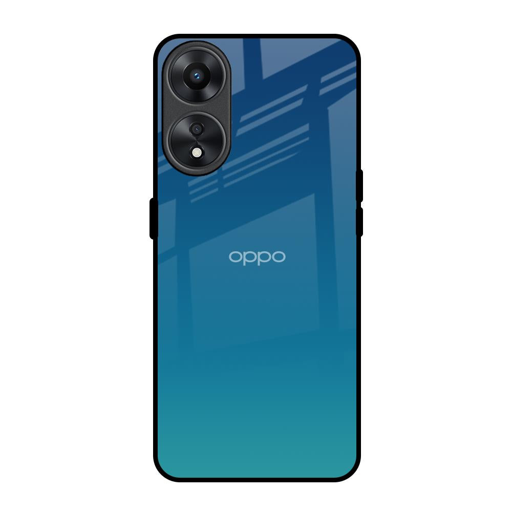 Celestial Blue Oppo A78 5G Glass Back Cover Online