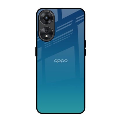 Celestial Blue Oppo A78 5G Glass Back Cover Online