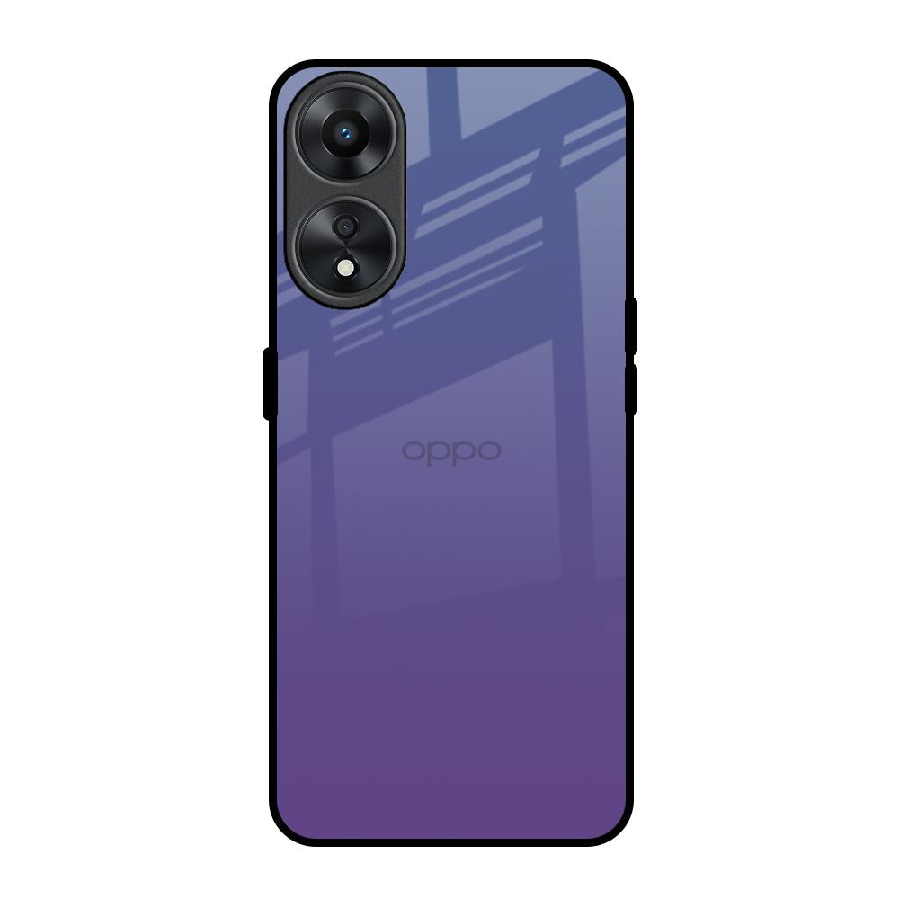 Indigo Pastel Oppo A78 5G Glass Back Cover Online