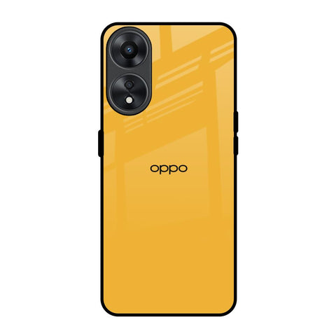 Fluorescent Yellow Oppo A78 5G Glass Back Cover Online