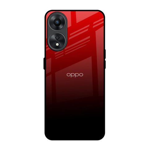 Maroon Faded Oppo A78 5G Glass Back Cover Online
