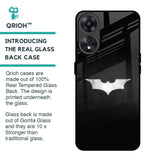 Super Hero Logo Glass Case for Oppo A78 5G