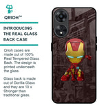 Angry Baby Super Hero Glass Case for Oppo A78 5G