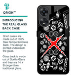 Red Zone Glass Case for Oppo A78 5G