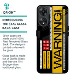 Aircraft Warning Glass Case for Oppo A78 5G