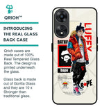 Bape Luffy Glass Case for Oppo A78 5G