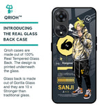 Cool Sanji Glass Case for Oppo A78 5G