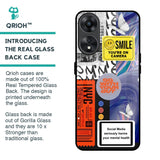 Smile for Camera Glass Case for Oppo A78 5G