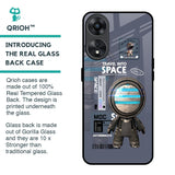 Space Travel Glass Case for Oppo A78 5G