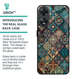 Retro Art Glass Case for Oppo A78 5G