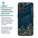 Small Garden Glass Case For Oppo A78 5G