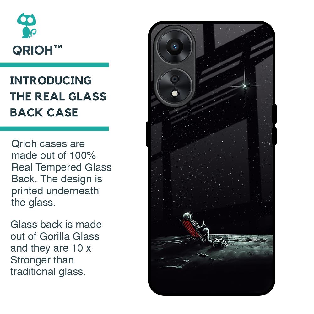 Relaxation Mode On Glass Case For Oppo A78 5G