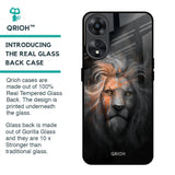 Devil Lion Glass Case for Oppo A78 5G