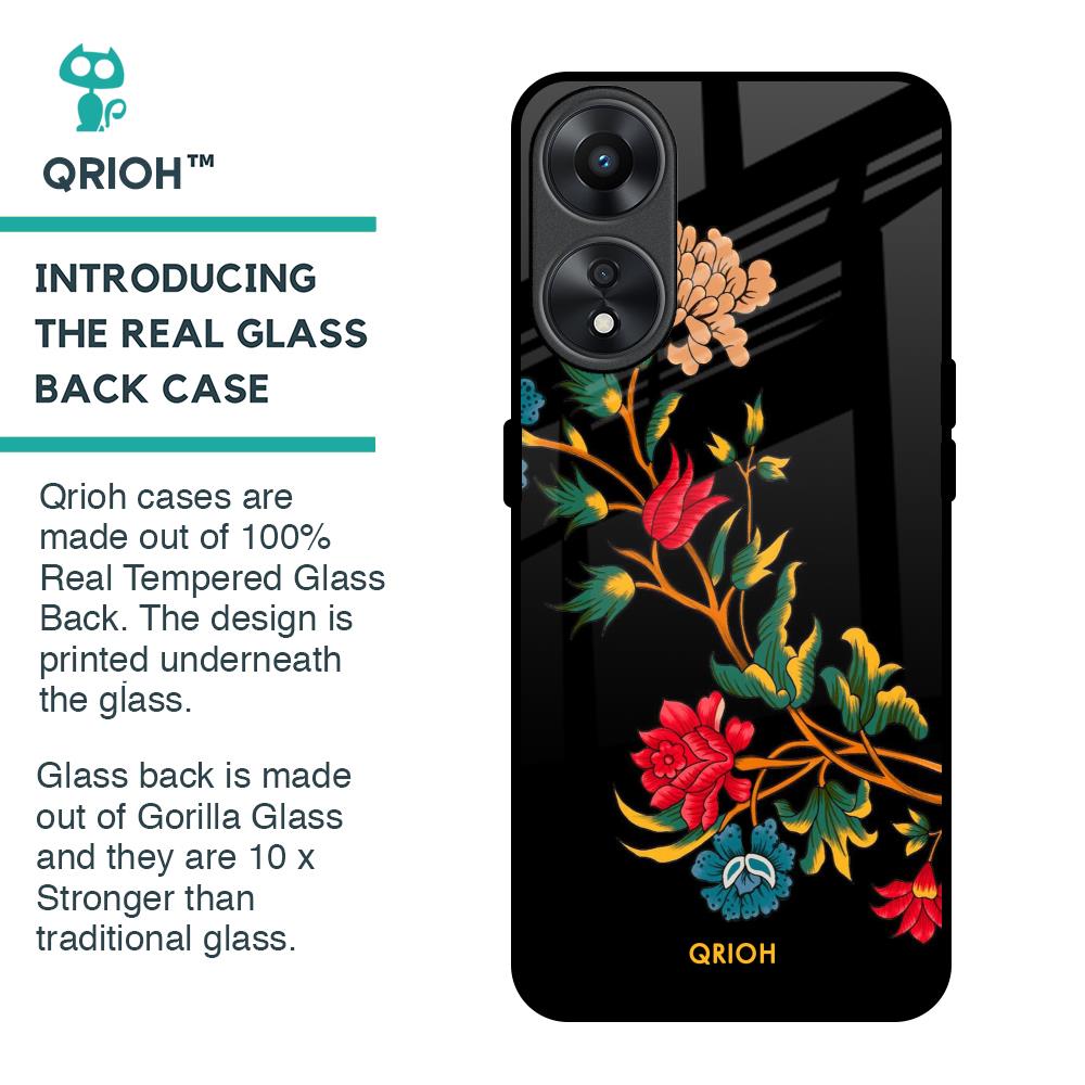 Dazzling Art Glass Case for Oppo A78 5G