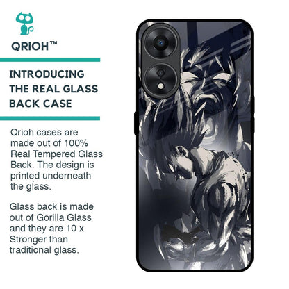 Sketch Art DB Glass Case for Oppo A78 5G