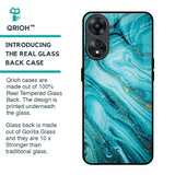 Ocean Marble Glass Case for Oppo A78 5G