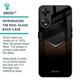 Dark Walnut Glass Case for Oppo A78 5G